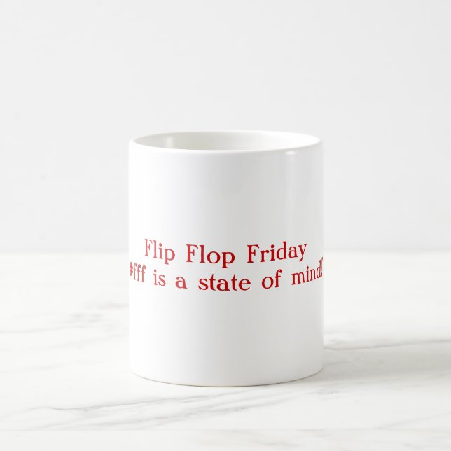 Flip Flop Freitag Kaffeetasse (Mittel)