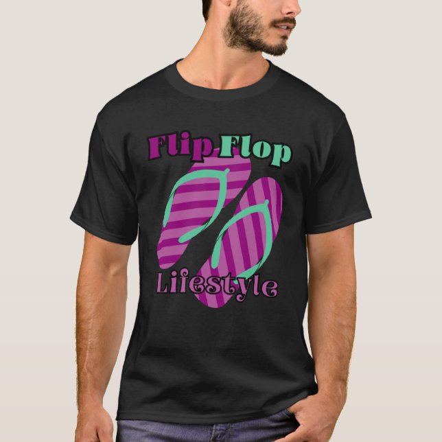 Flip Flop Lifestyle T-Shirt (Vorderseite)