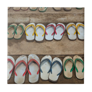 Flip Flop Sandalen Fliese