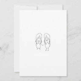 Flip Flop, süß, Sandalen Thema Einladung