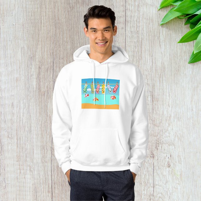 Flip Flops am Strand Hoodie (Von Creator hochgeladen)