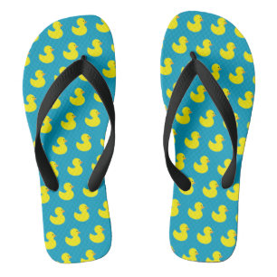Flip Flops aus Gummi Ducky Pattern