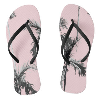 Flip Flops aus rosa Palm