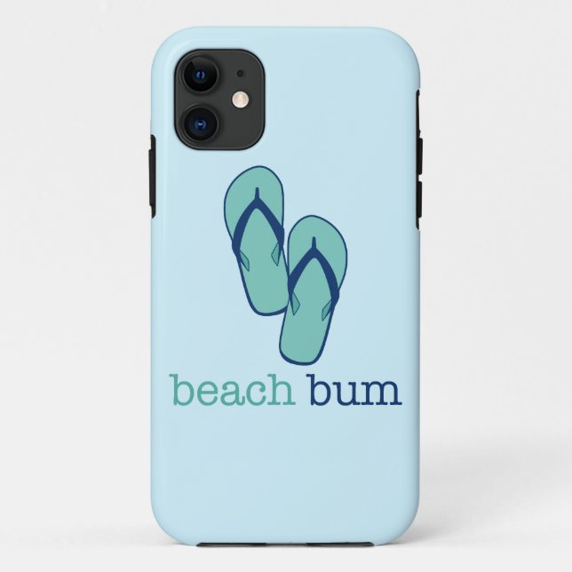 Flip Flops Beach Bum iPhone 5 Fall Case-Mate iPhone Hülle (Rückseite)