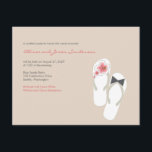 Flip Flops Beach Wedding Empfang Card Begleitkarte<br><div class="desc">Mit Fett*fa*tin entworfen. Einfach mit eigenen Texten, Fotos oder Bildern anpassen. Für individuelle Anfragen wenden Sie sich bitte direkt an fat*fa*tin. Es gelten benutzerdefinierte Gebühren. ・ ・ ・ ・・・, dass die Nachfolger des Nachfolgs von TASTUNG direkt vor der Tasse, direkt vor der Tasse, direkt vor der Tasse: www.zazzle.com/fat_fa_tin ・ direkt...</div>