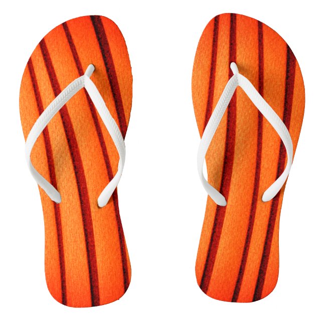 Flip Flops Burnt rustikal Orange (Fußbett)