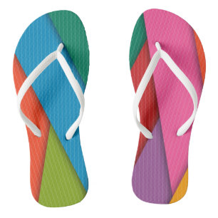 Flip Flops farbige Dreiecke