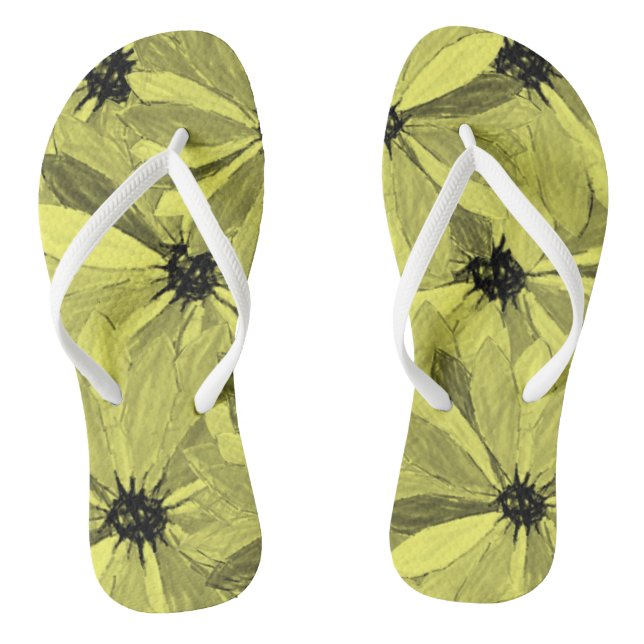 Flip Flops floral (Fußbett)