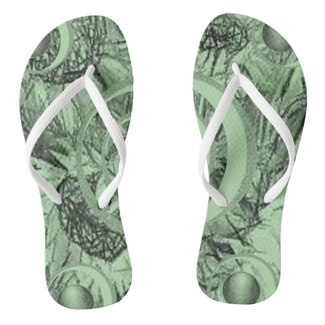 Flip Flops floral (Fußbett)