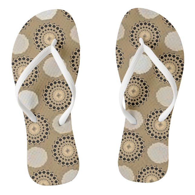 Flip Flops floral (Fußbett)