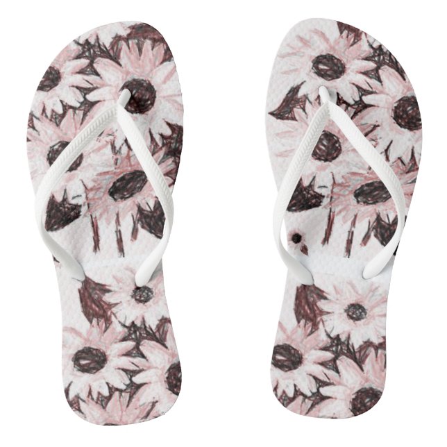 Flip Flops floral (Fußbett)