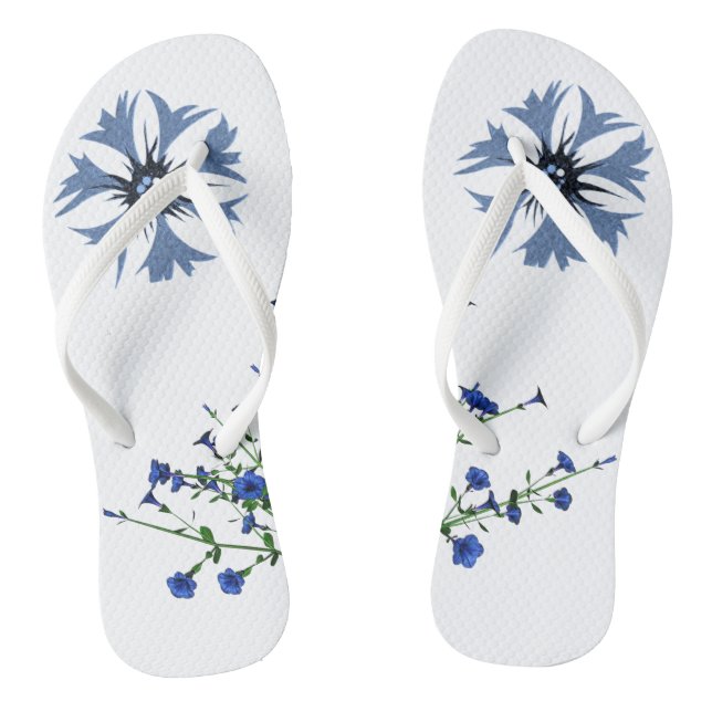 Flip Flops floral (Fußbett)