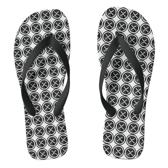 Flip Flops für das XRP-Logo (Fußbett)
