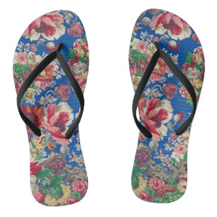 Flip Flops für die Vintage Blume
