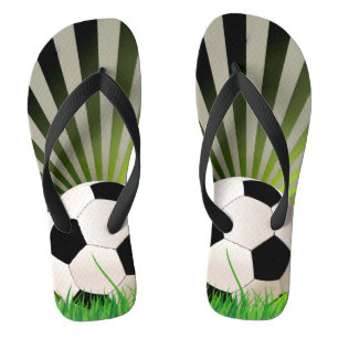 Flip Flops für Fußball-Design