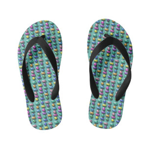 Flip Flops - Geometrische Formen in Farben
