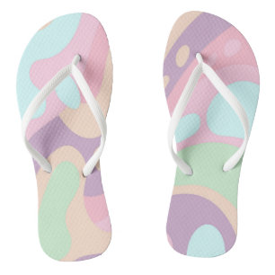 Flip Flops glücklich Sommer bunt