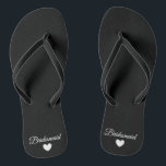 Flip-Flops - Herz-Fab-Bridesmaid Flip Flops<br><div class="desc">Flip Flops für die Braut zu sein,  um an oder nach ihrem Hochzeitstag zu tragen! Einfach anpassbar,  ändern Sie die Farbe der Band,  die Sohle,  fügen Sie Text oder andere Bilder!</div>