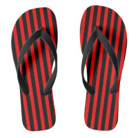 Flip Flops in Schwarz und Rot