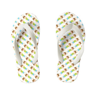 Flip Flops, Kids/Hawaiian Boy Kinderbadesandalen