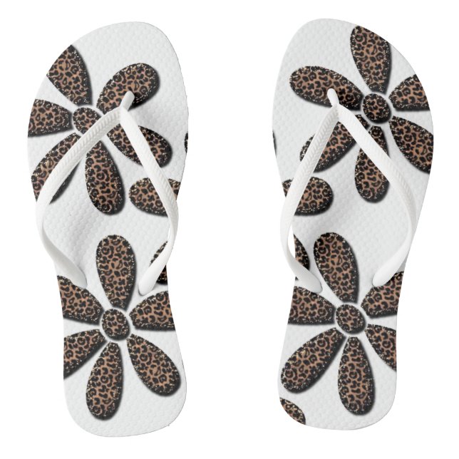 Flip Flops Leopard (Fußbett)