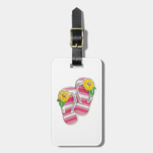 FLIP FLOPS LUGGAGE TAG GEPÄCKANHÄNGER