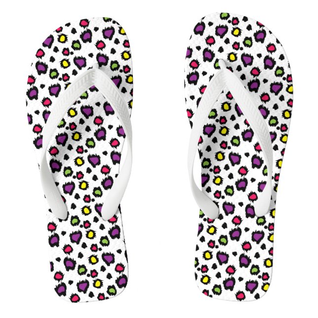 Flip Flops/mehrfarbige Tierdrucke Flops (Fußbett)