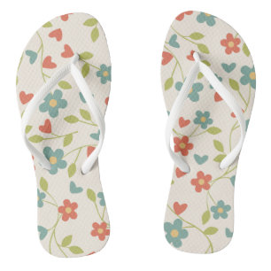 Flip Flops mit Blumen
