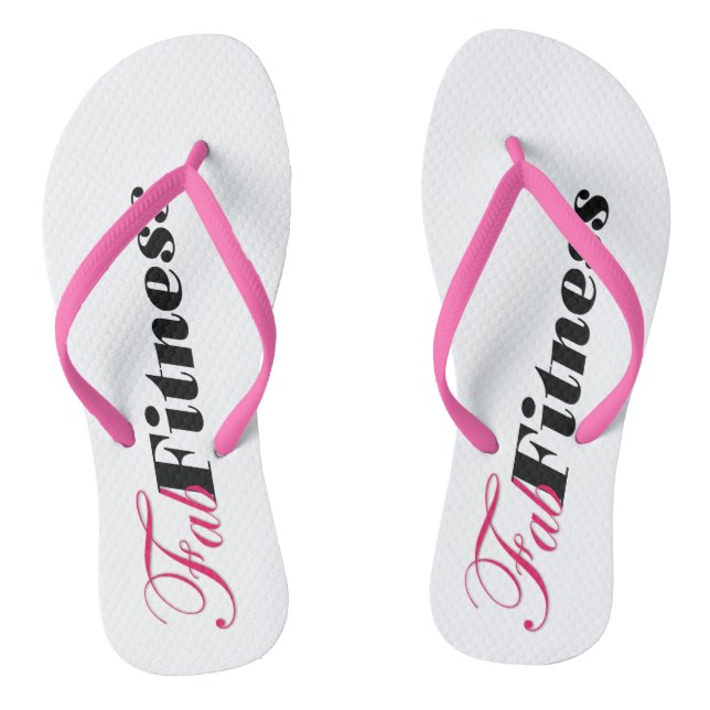 Flip-Flops mit Fab-Fitness-Logo Flip Flops (Fußbett)
