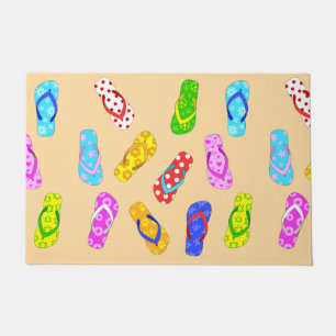 Flip Flops Muster Welcome Beach House Fußmatte