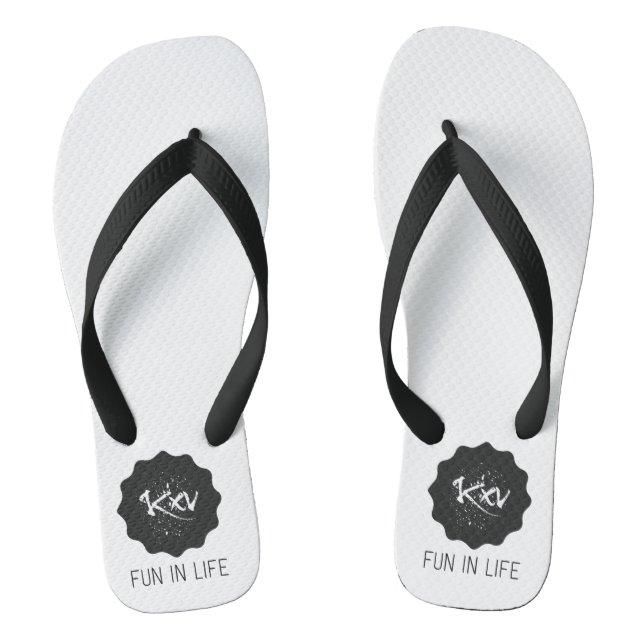 Flip Flops Paar Fun in Life  (Fußbett)