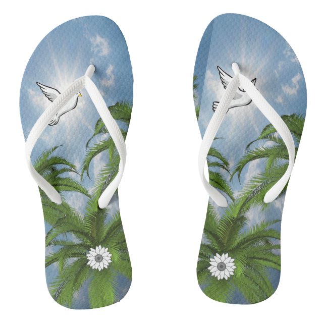 Flip Flops Palm Tree (Fußbett)