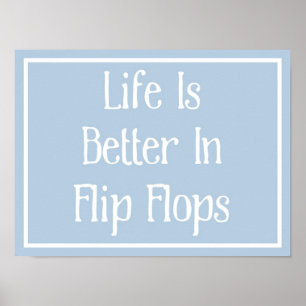 Flip Flops Poster