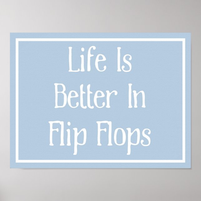 Flip Flops Poster (Vorne)