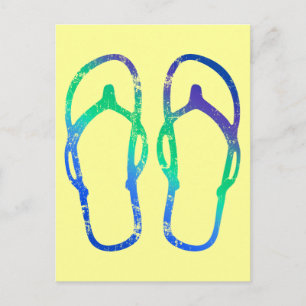 Flip Flops Postkarte
