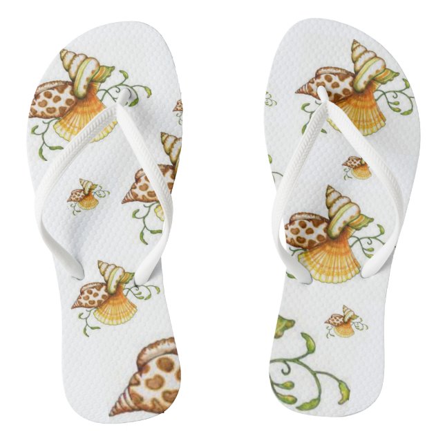 Flip Flops Seashell (Fußbett)
