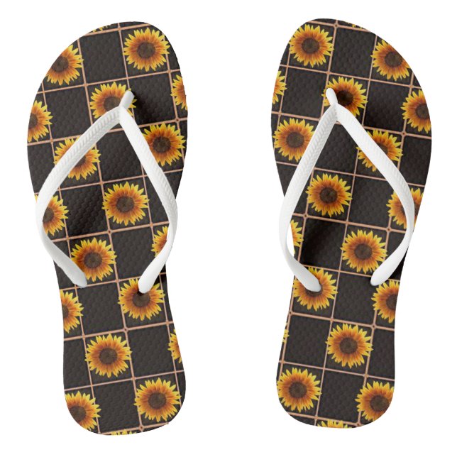 Flip Flops Sonnenblume (Fußbett)