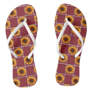 Flip Flops Sonnenblume