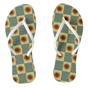 Flip Flops Sonnenblume