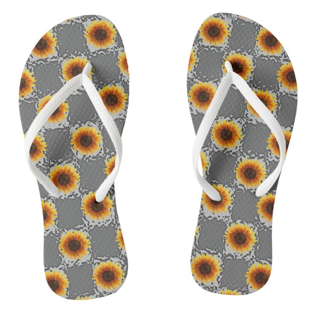 Flip Flops Sonnenblume (Fußbett)