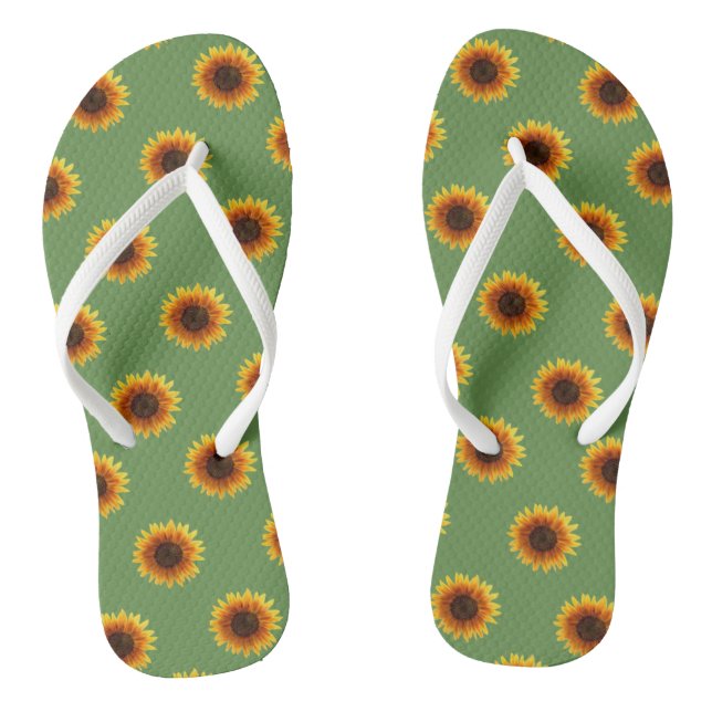 Flip Flops Sonnenblume (Fußbett)