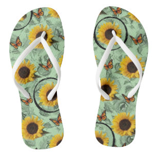 Flip Flops Sonnenblume