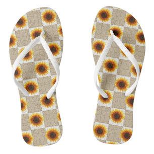 Flip Flops Sonnenblume