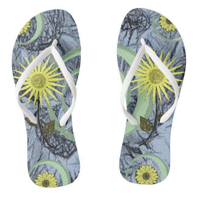 Flip Flops Sonnenblume (Fußbett)