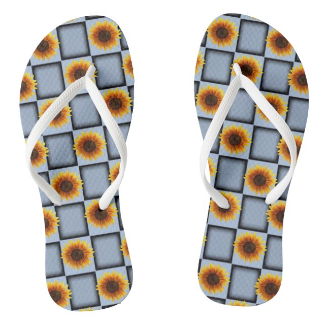 Flip Flops Sonnenblume (Fußbett)