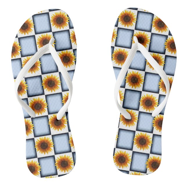 Flip Flops Sonnenblume (Fußbett)