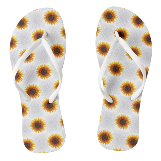 Flip Flops Sonnenblume (Fußbett)