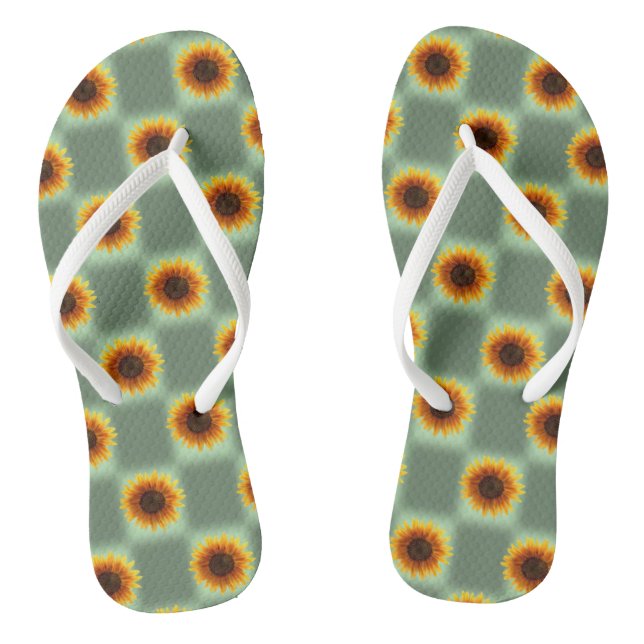 Flip Flops Sonnenblume (Fußbett)