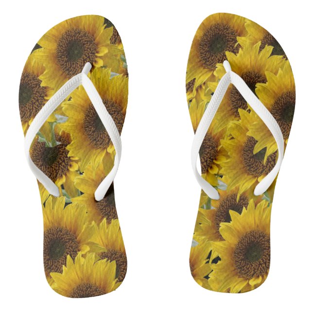 Flip Flops Sonnenblume (Fußbett)