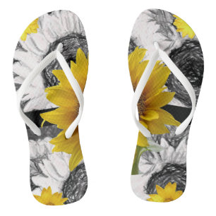 Flip Flops Sonnenblume